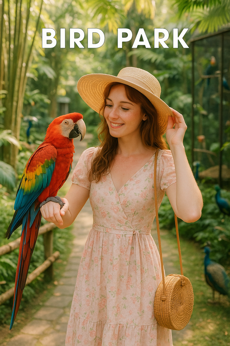 🦜 Bali Bird Park: A Feathered Fairytale in the Heart of Bali